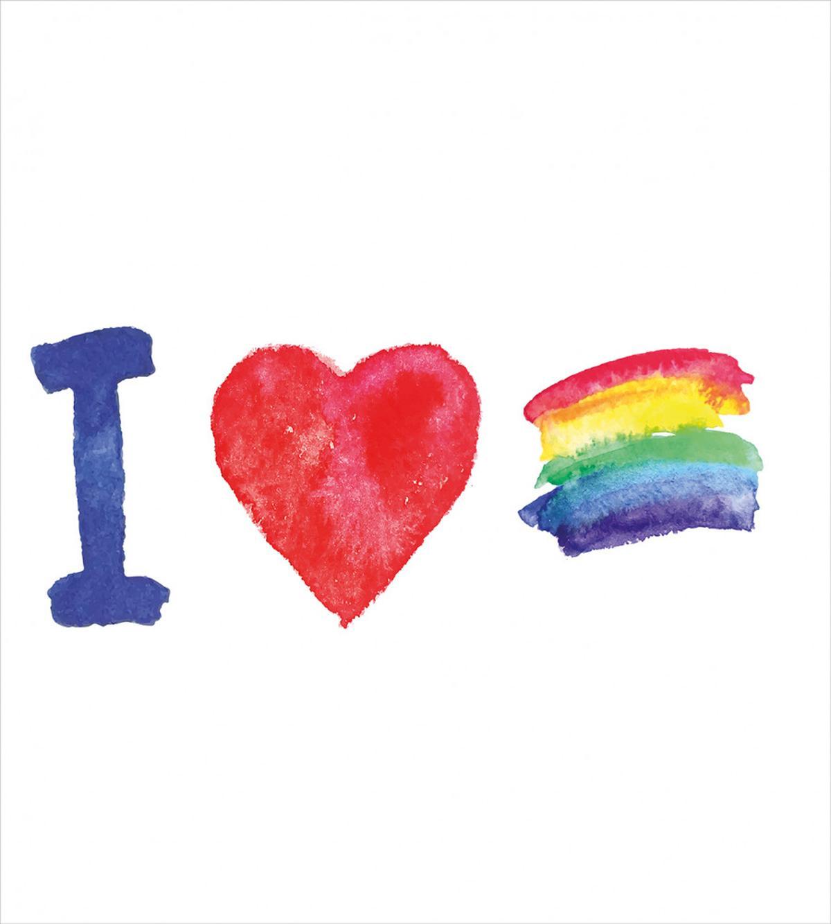I Heart Pride Artwork — Pattern