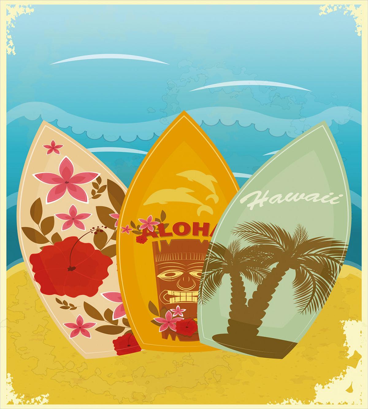Surfboard Exotic — Pattern