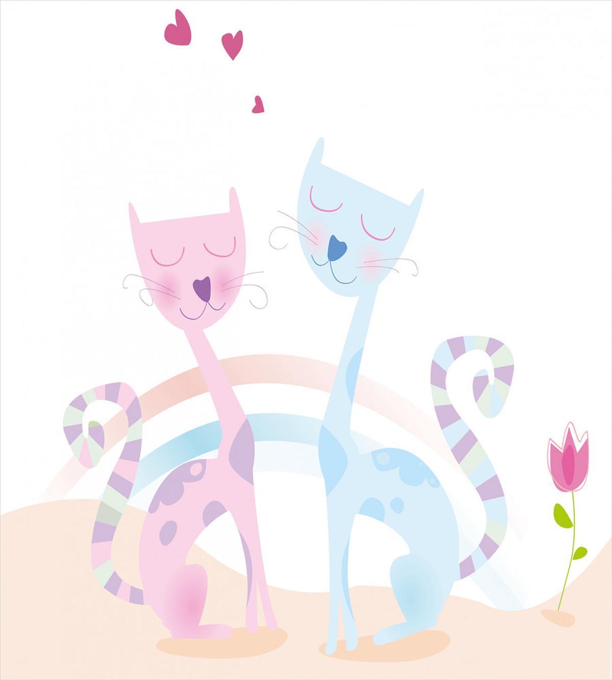 Cat Love Tulip Hearts — Pattern