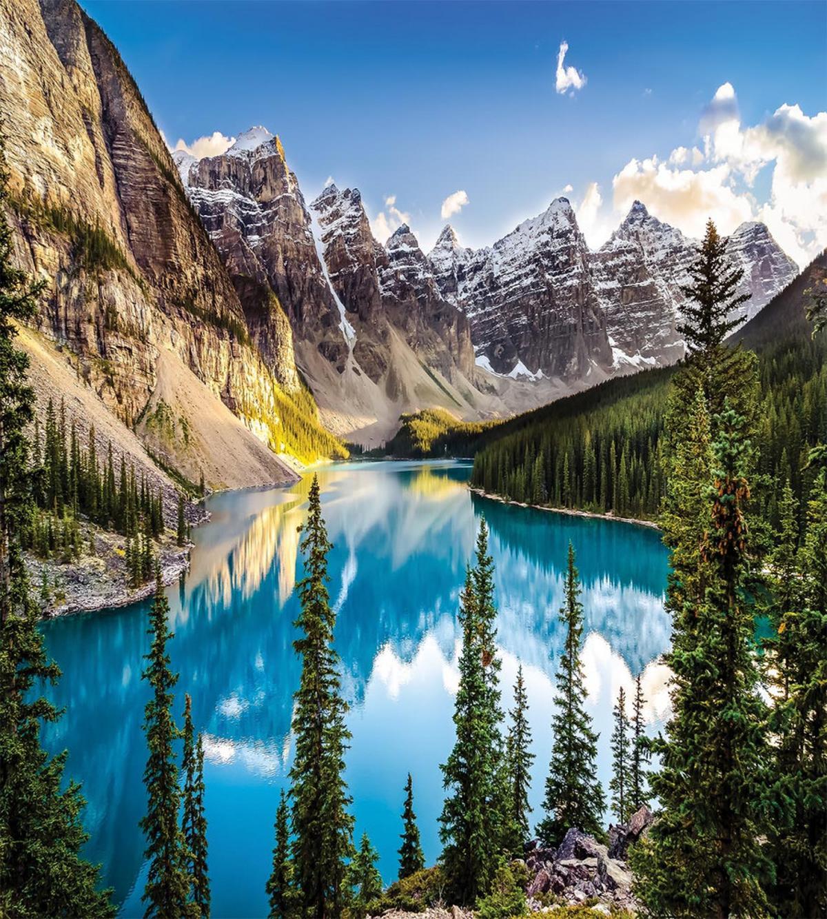 Canada Landscape Lake Photo — Pattern