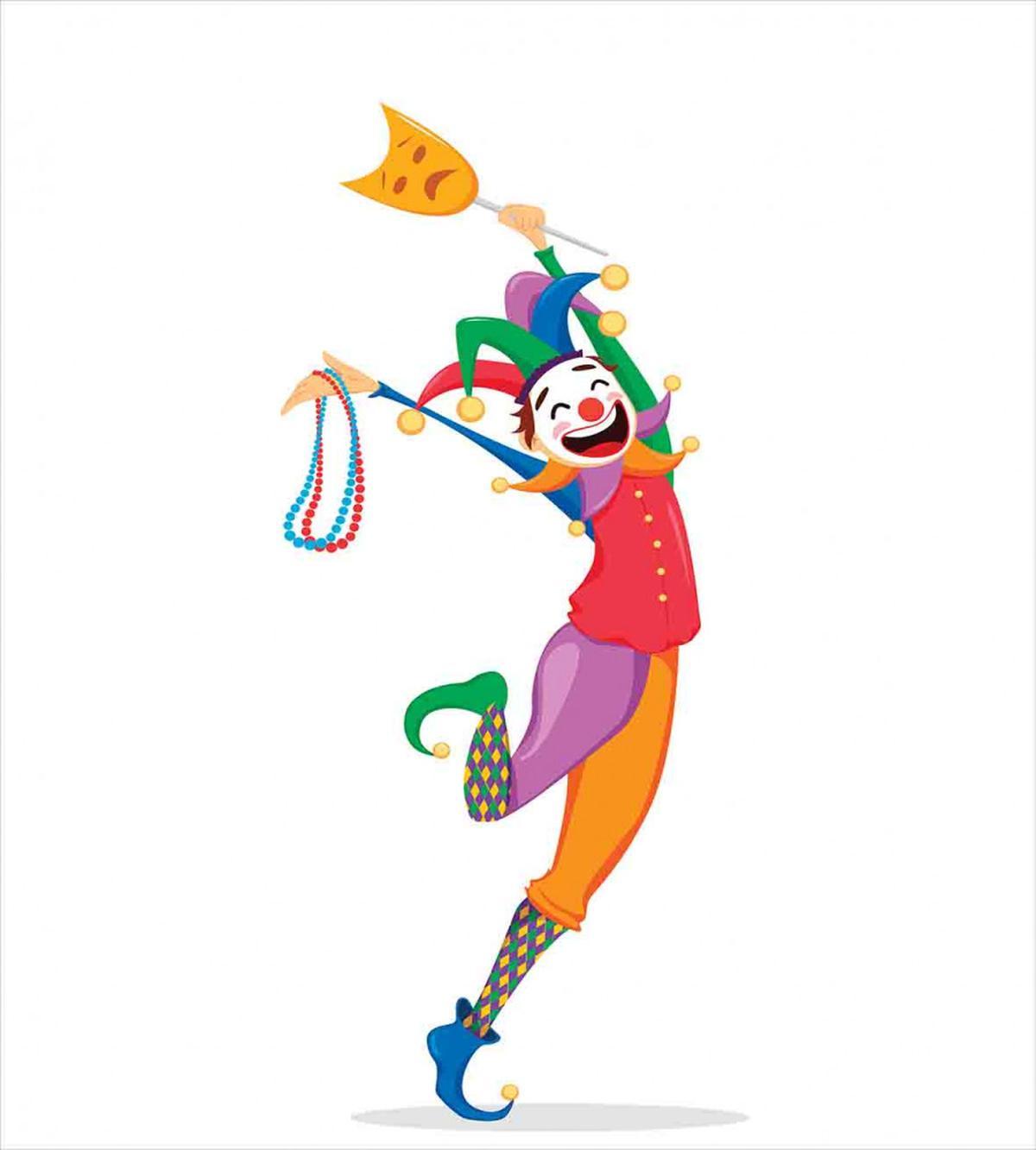 Jester with a Mask — Pattern