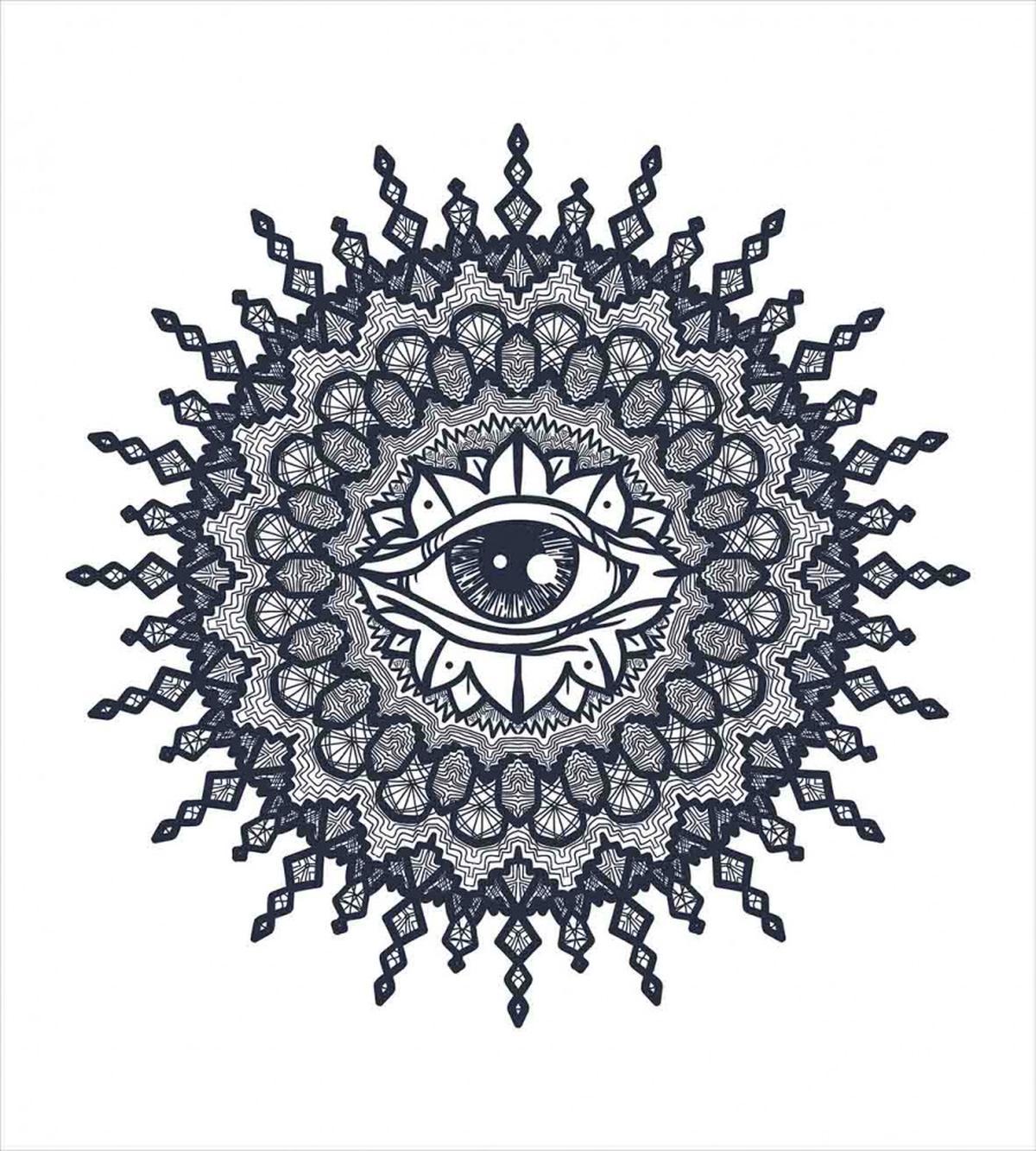 Traditional Mandala Art — Pattern