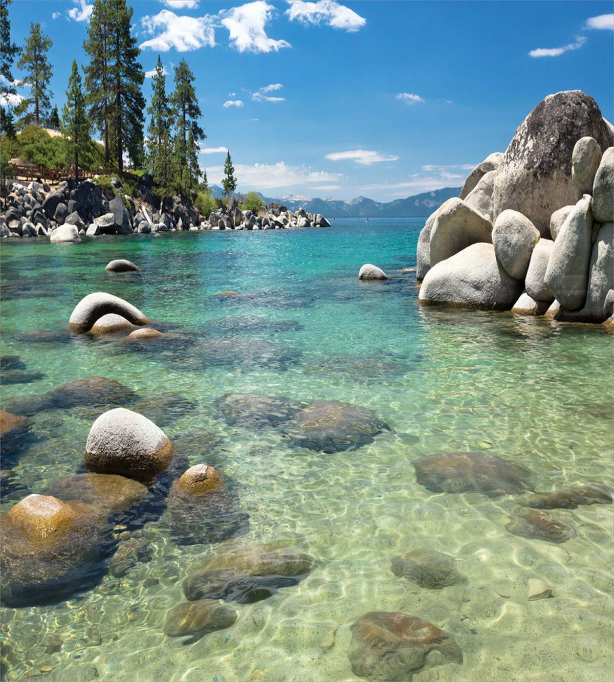 Water Stones Lake Tahoe — Pattern