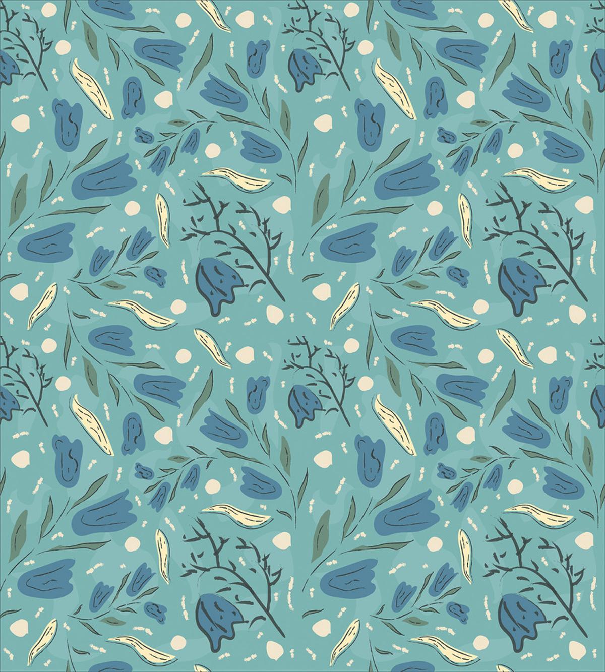 Aquarelle Floral Motif — Pattern