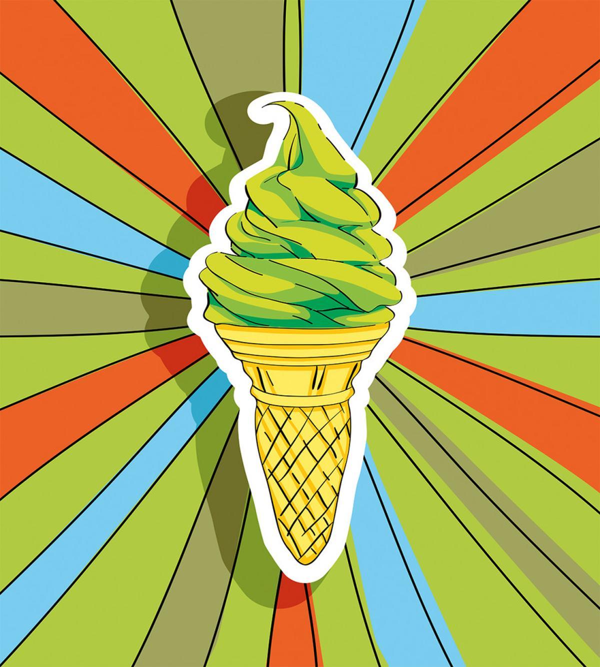 Ice Cream on a Cone — Pattern