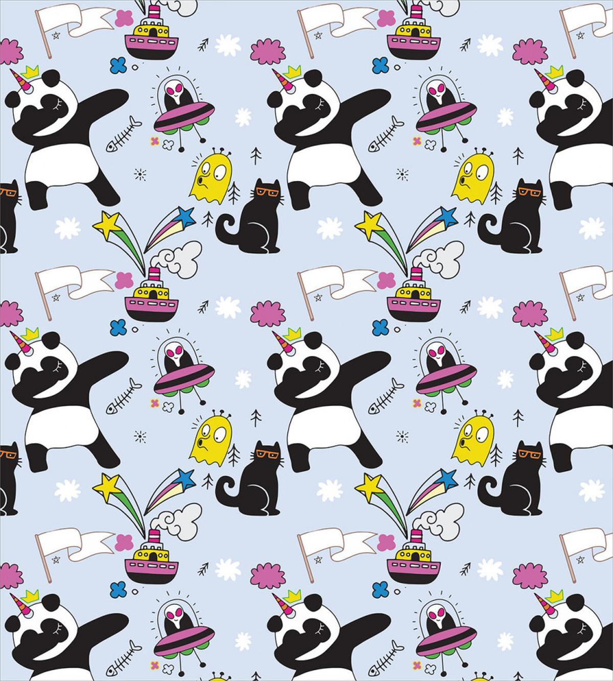 Doodle Style Funky Layout — Pattern