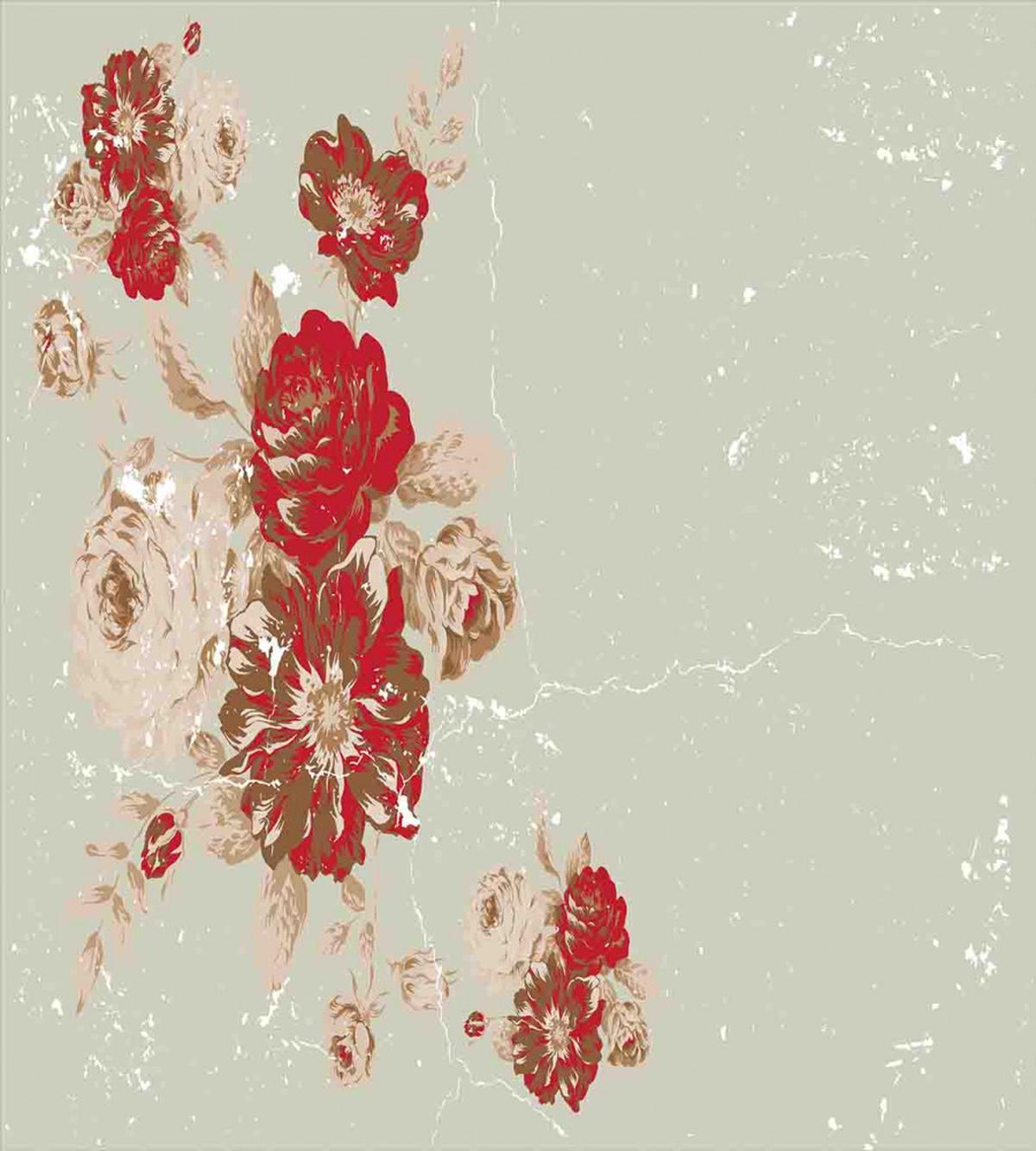 Rose Antique Flowers — Pattern