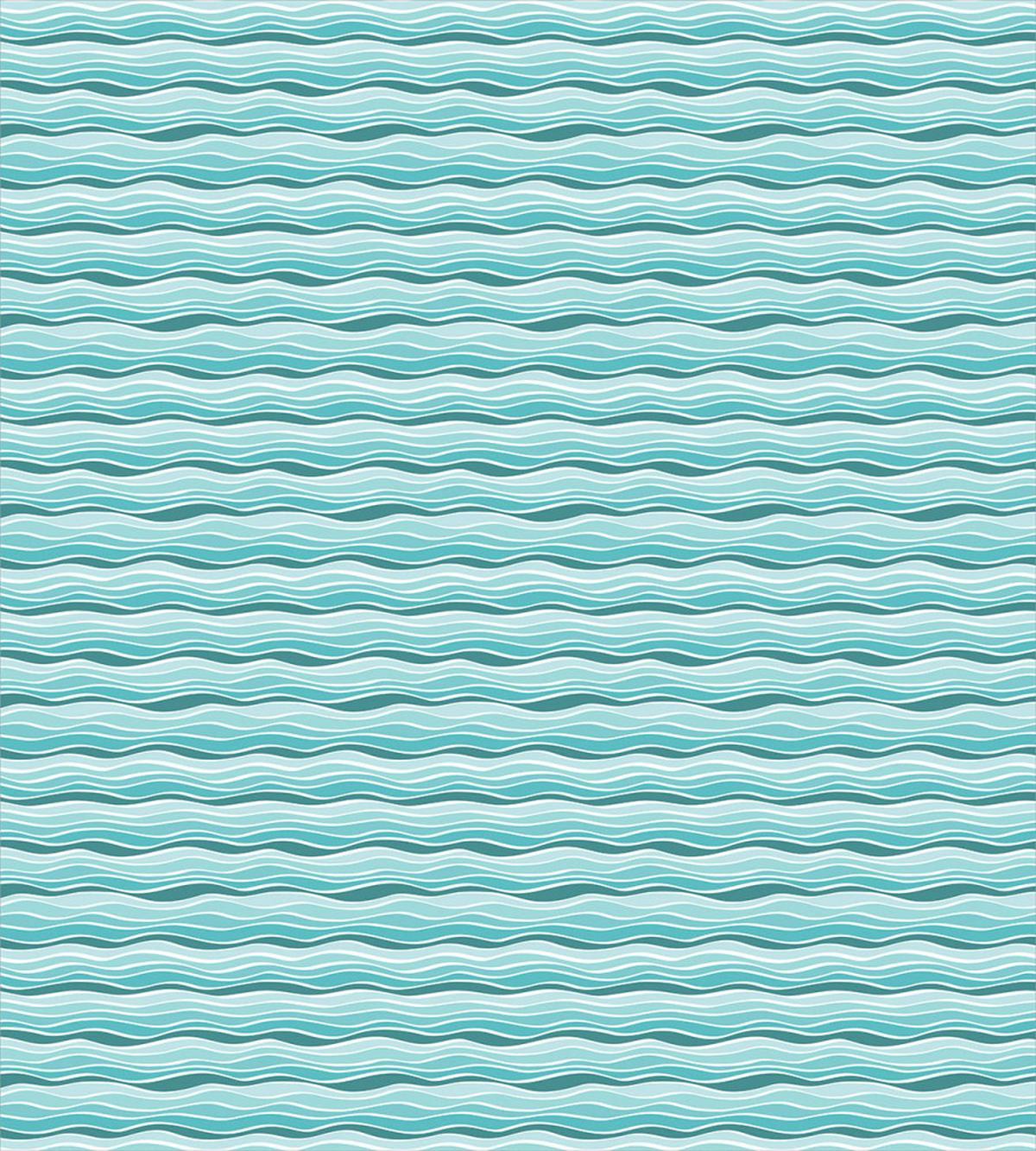 Horizontal Aquatic Waves — Pattern
