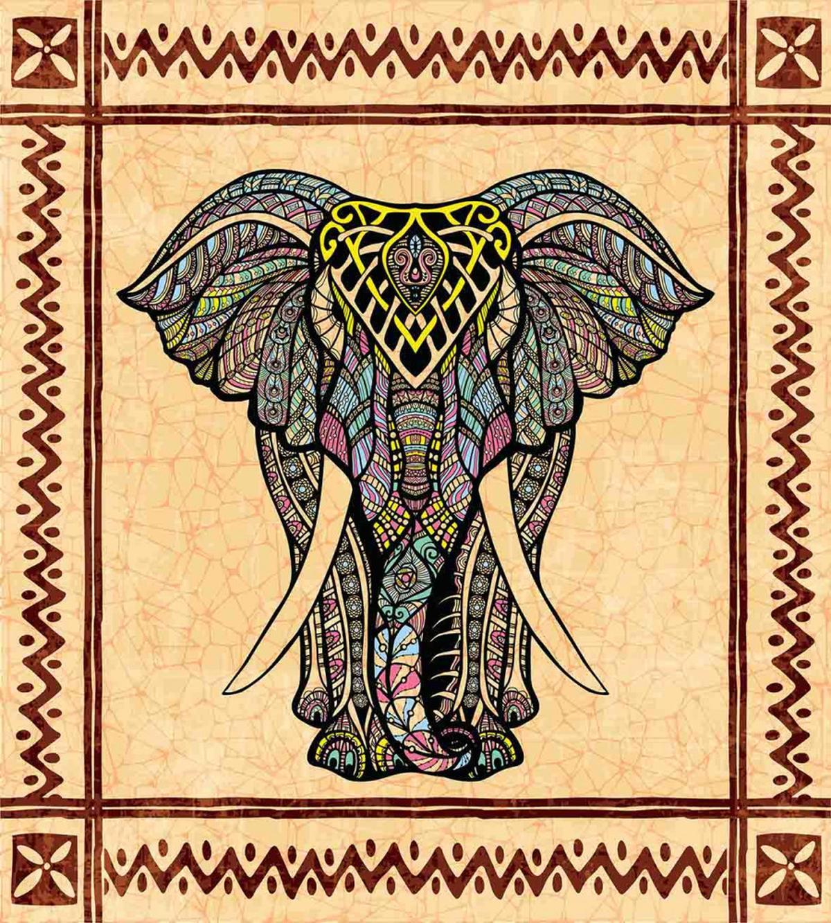 Colorful Animal Design — Pattern