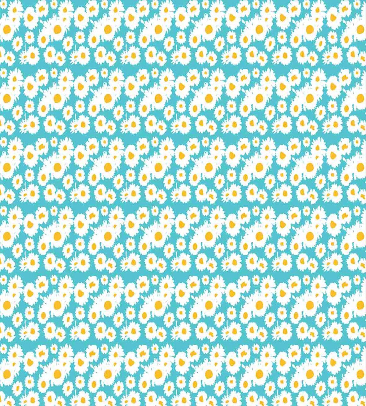 Deformed Shape Daisies — Pattern
