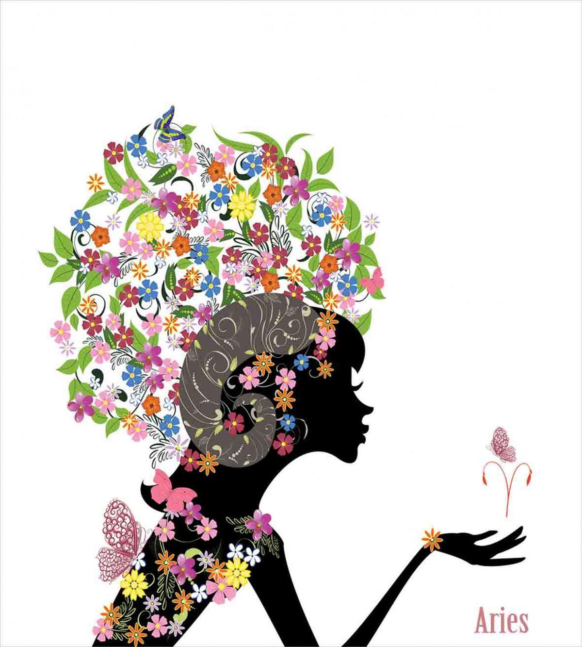 Girl with Flowers — Pattern