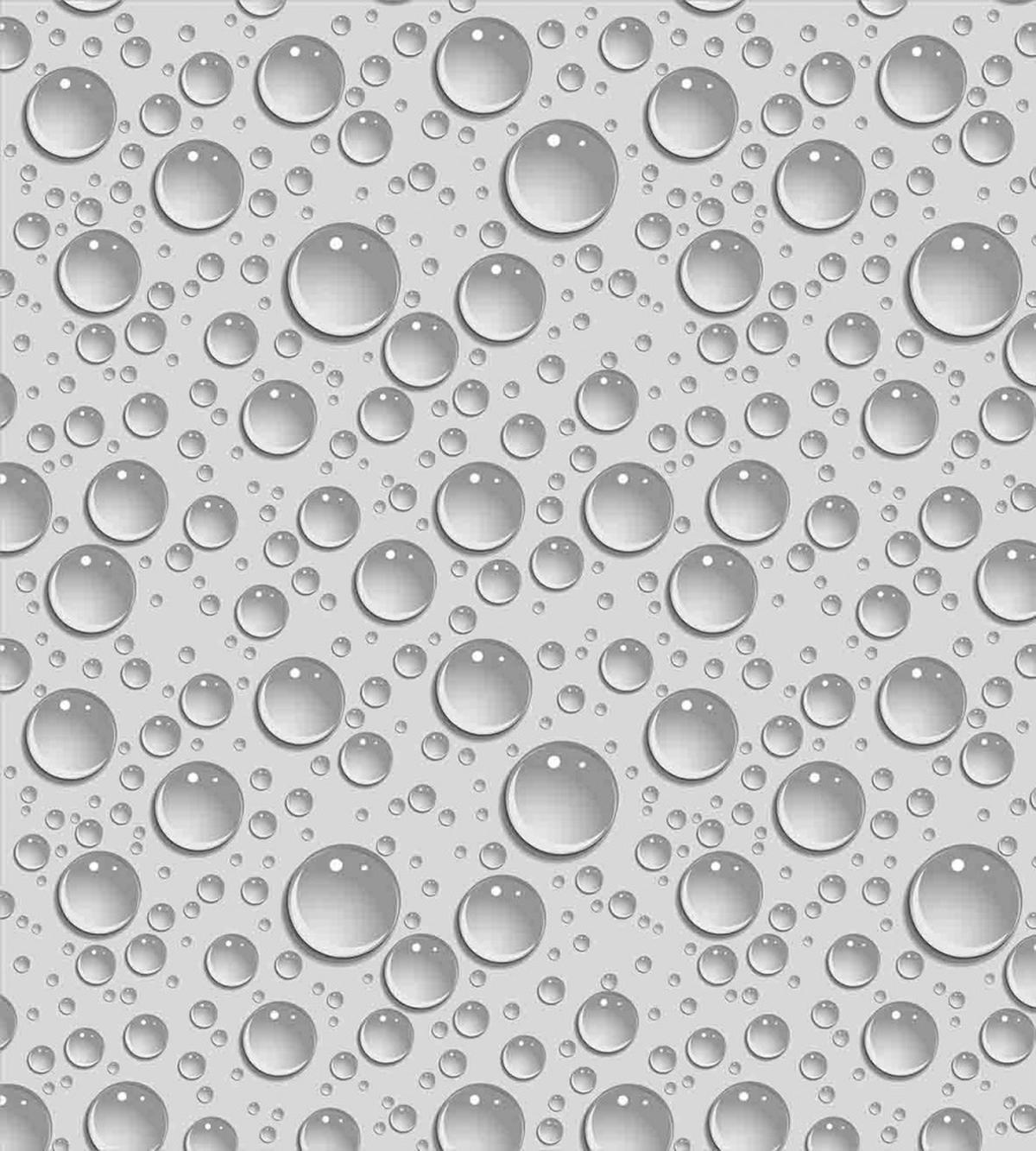Waterdrops Monochrome — Pattern