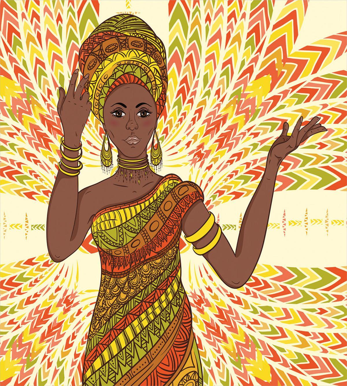 Dancing Woman — Pattern