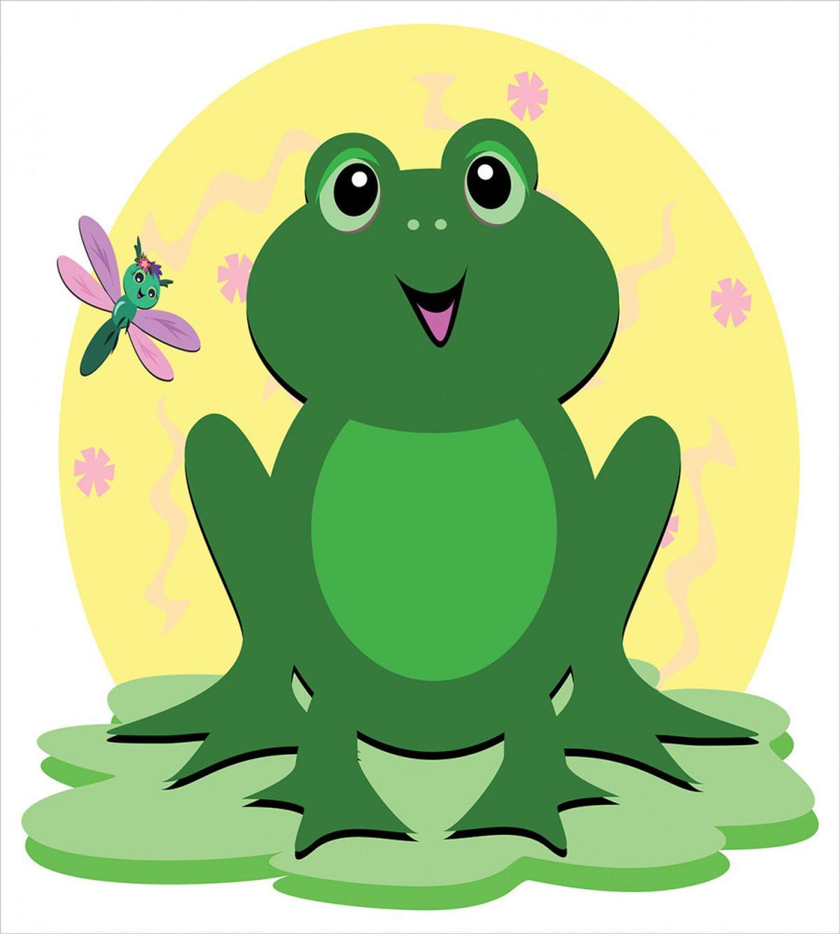 Childish Concept Pond Animal — Pattern