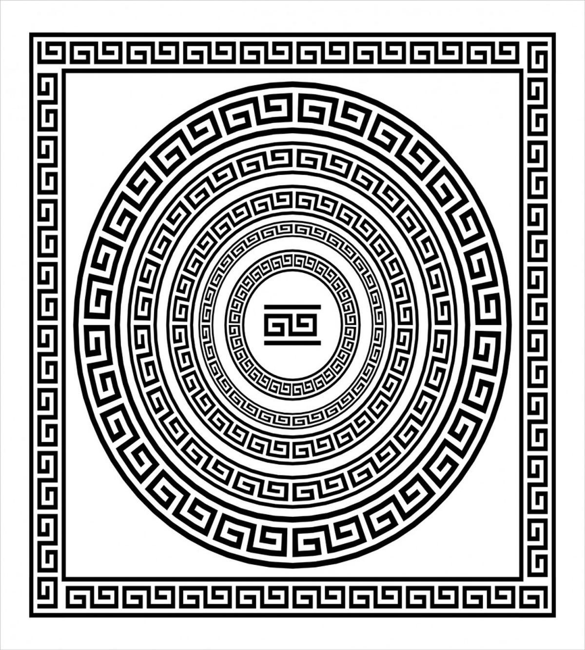 Antique Frame Set — Pattern