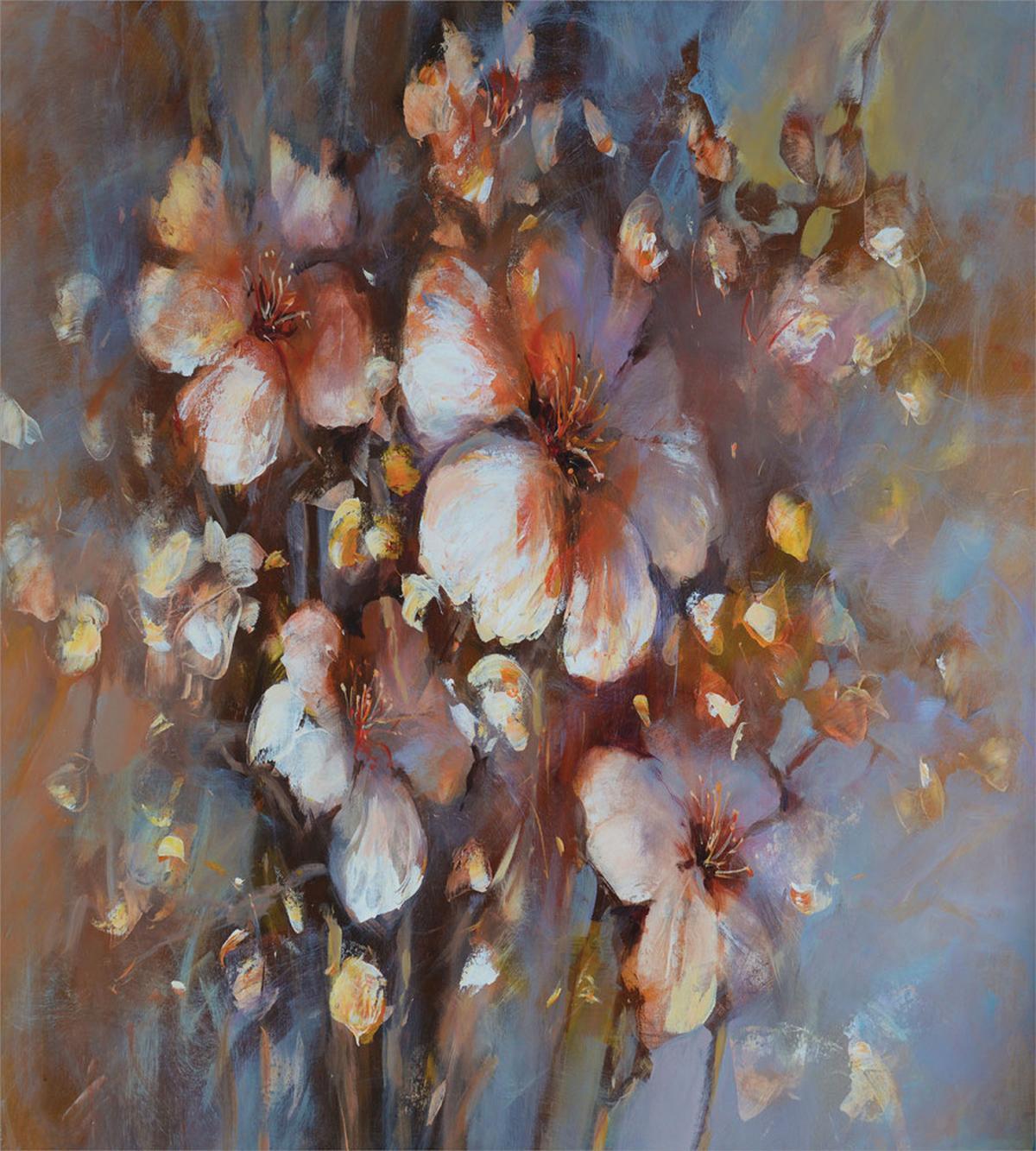 Oil Painting Cherry — Pattern