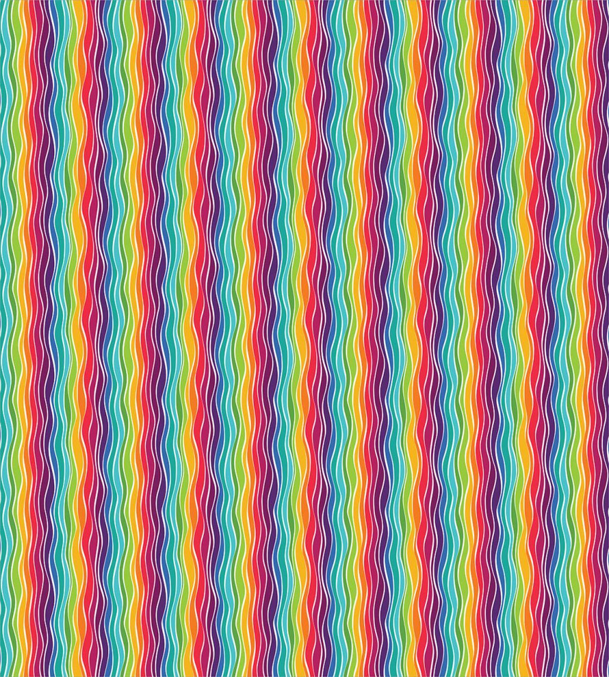 Swirls Vertical Waves Art — Pattern