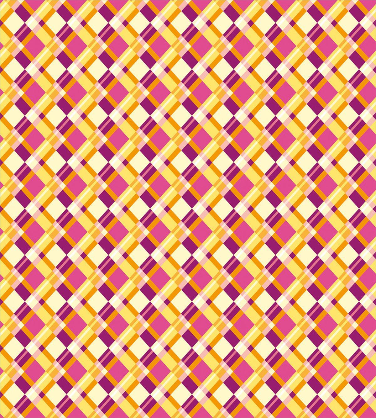 Crosswise Lines Retro — Pattern
