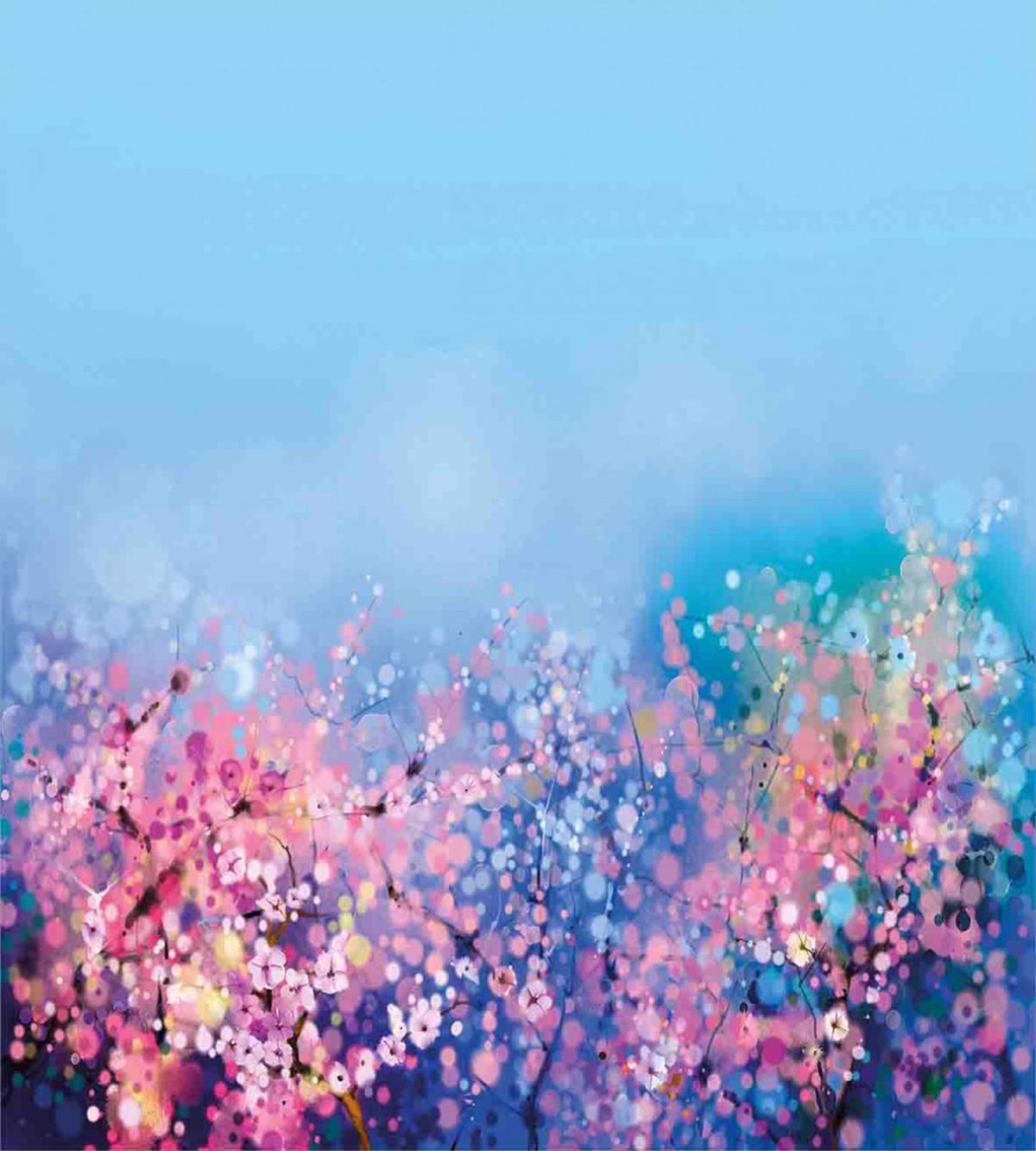 Retro Cherry Blossom — Pattern
