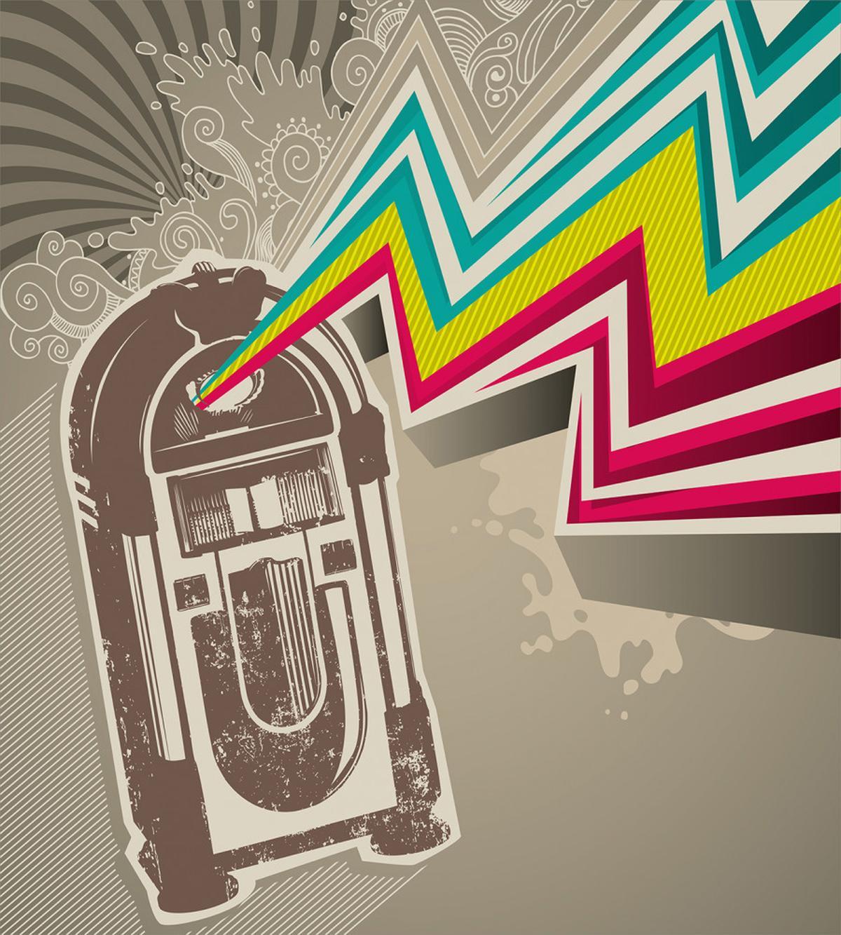 Radio Party with Zig Zag — Pattern