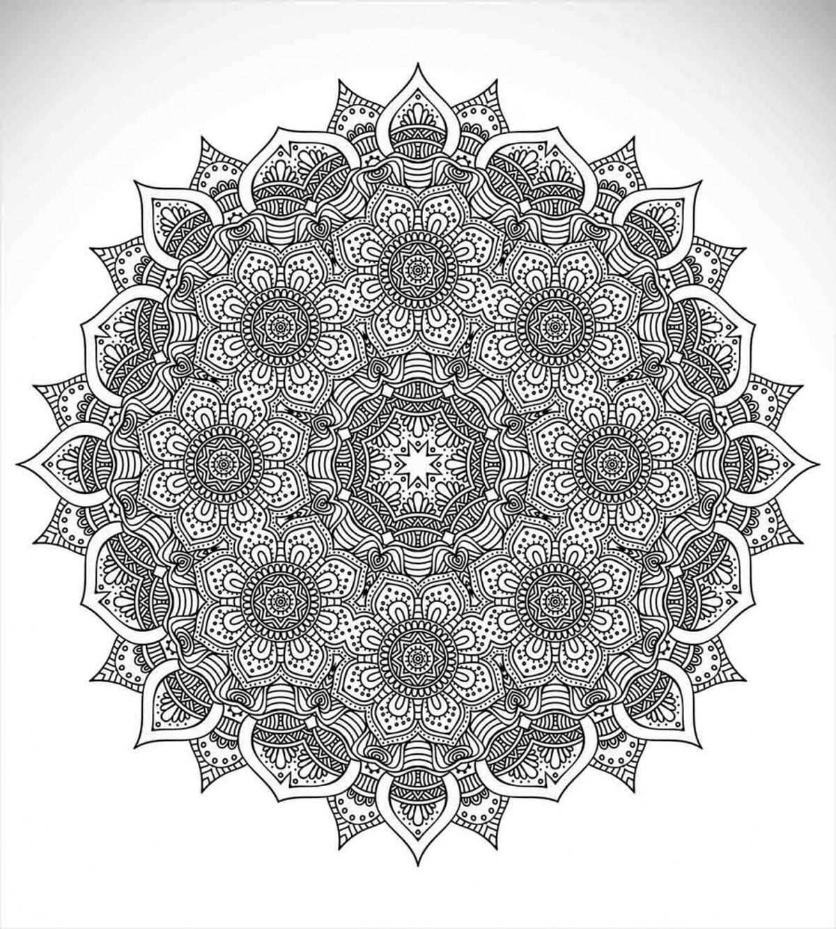 Mandala Ottoman Floral — Pattern