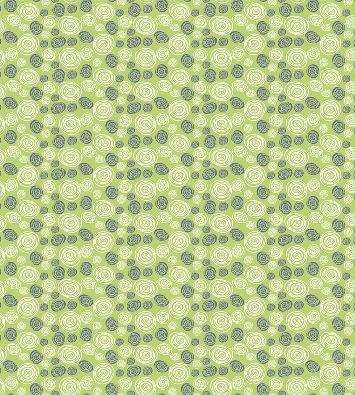 Hand-Drawn Retro Circles — Pattern