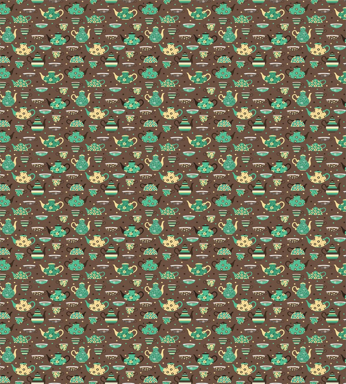 Dotted Cups and Pots — Pattern