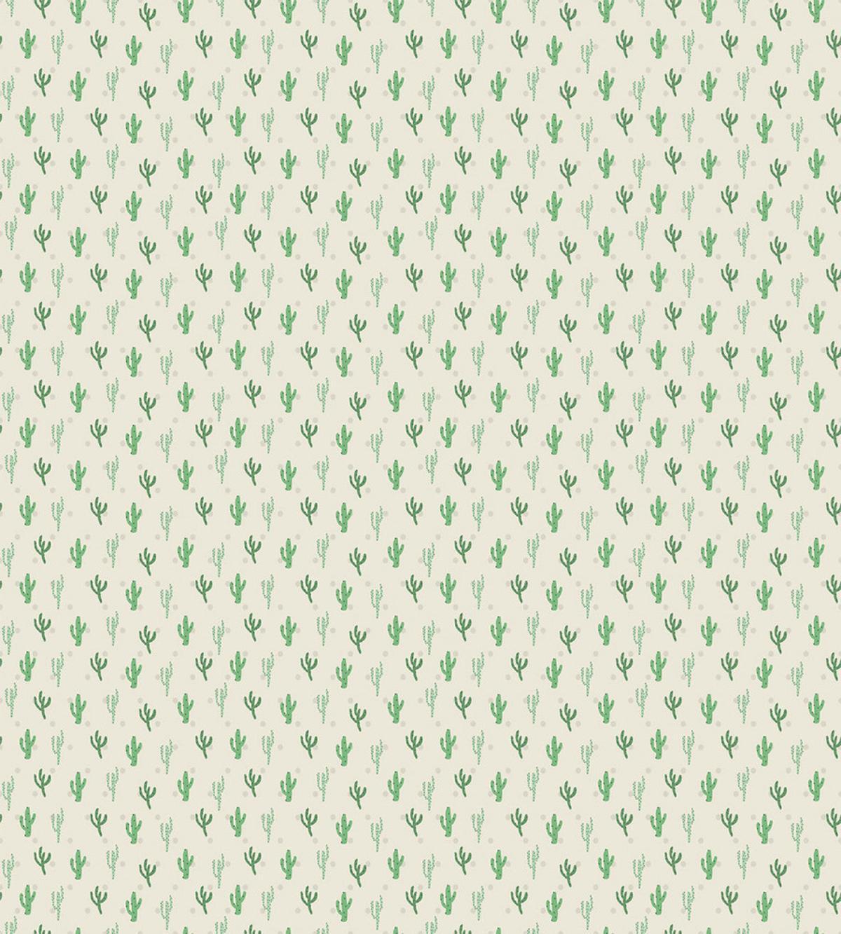Vivid Minimal Cacti Pattern — Pattern