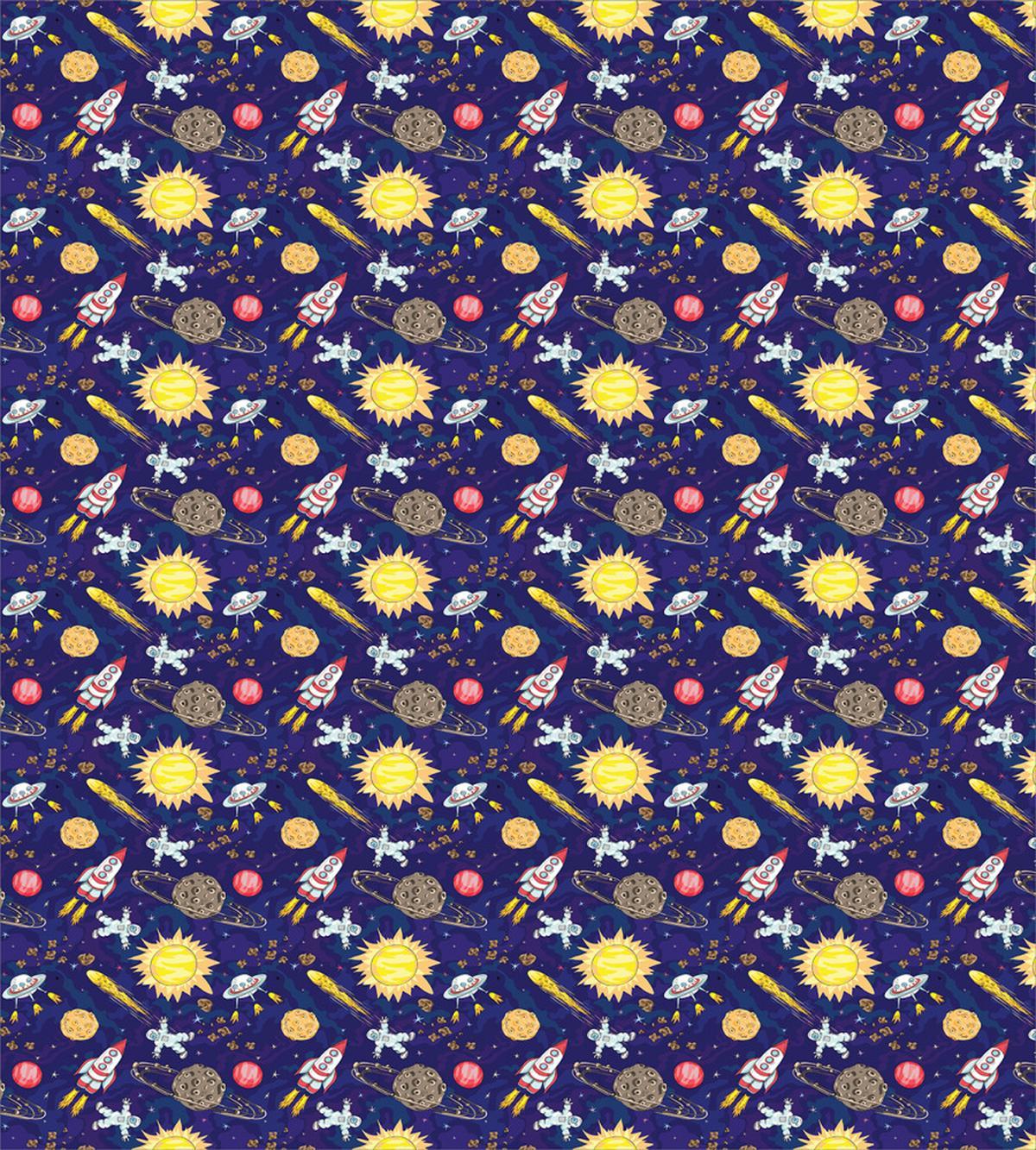 Science Cartoon Sun — Pattern