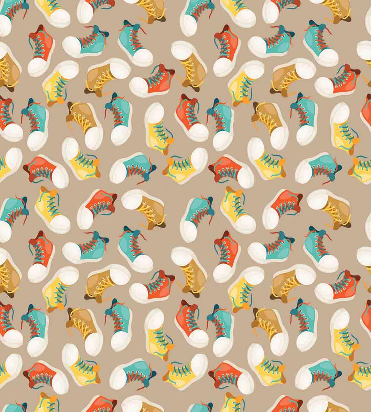 Colorful Sneakers Pattern — Pattern