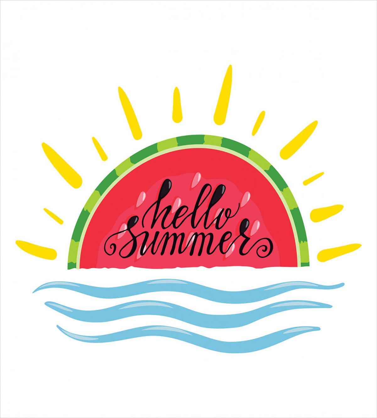 Watermelon Slice Motif — Pattern