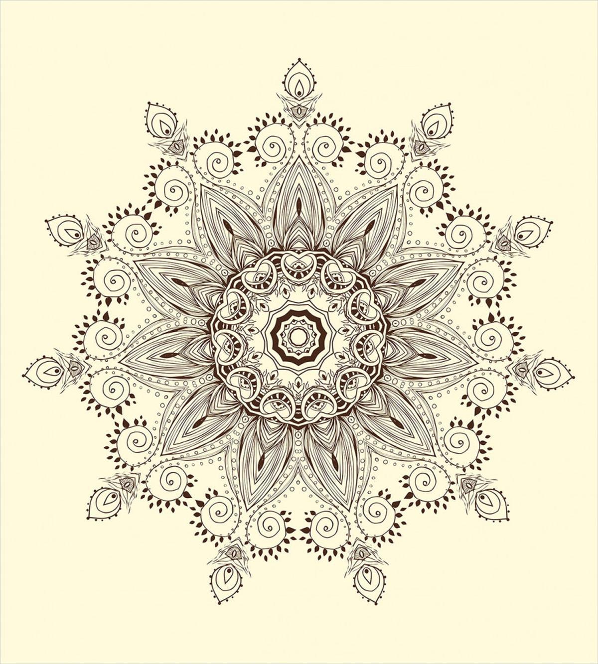Oriental Lace Motif Pattern — Pattern