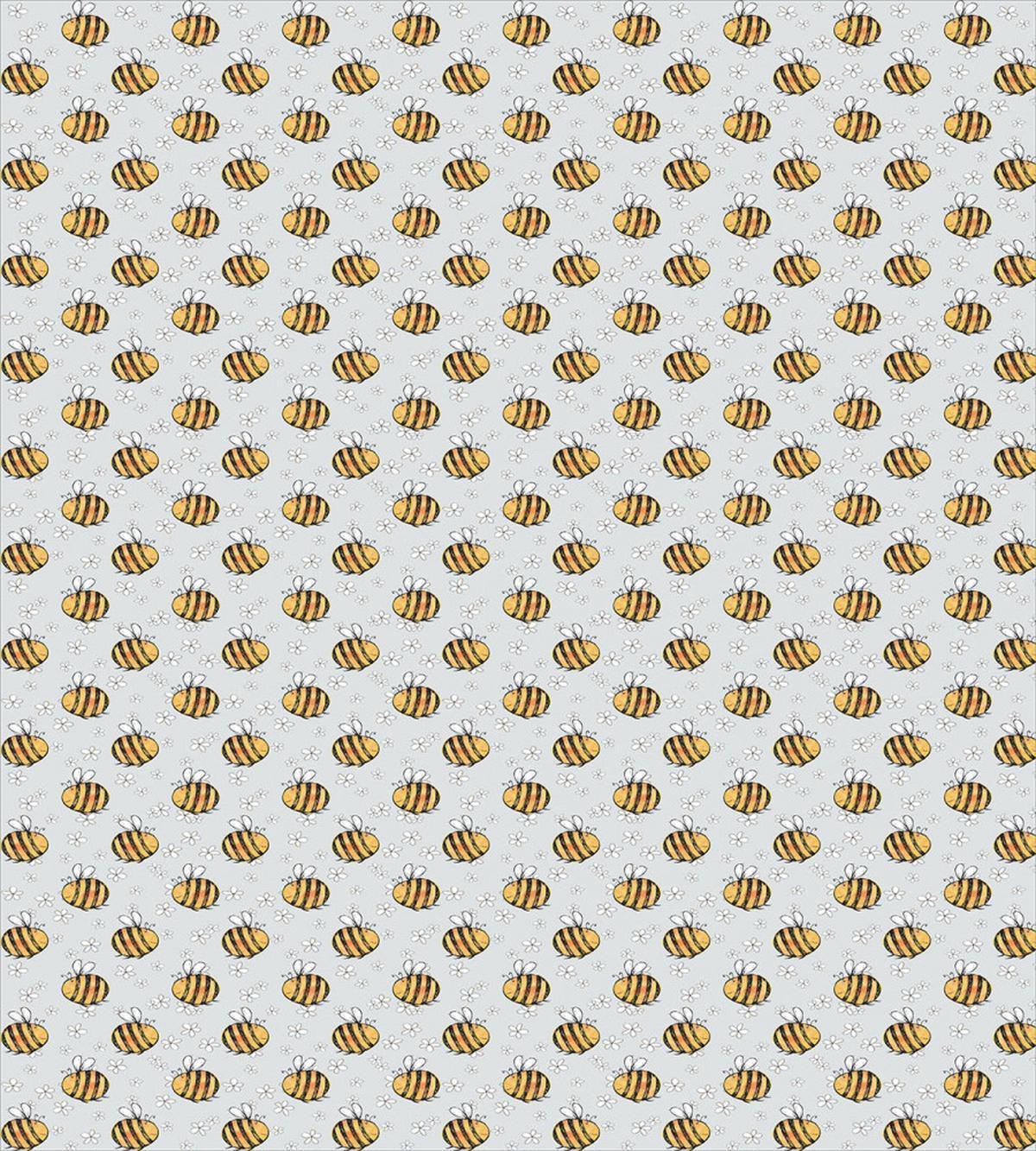 Hand Drawn Flower Scene — Pattern