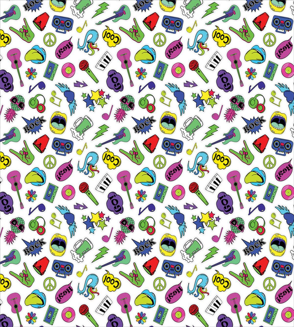Colorful Music Themed — Pattern