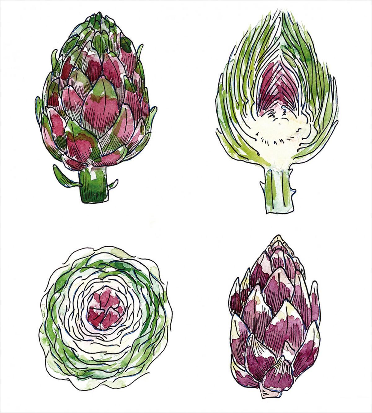 Vegetables Diet Food — Pattern