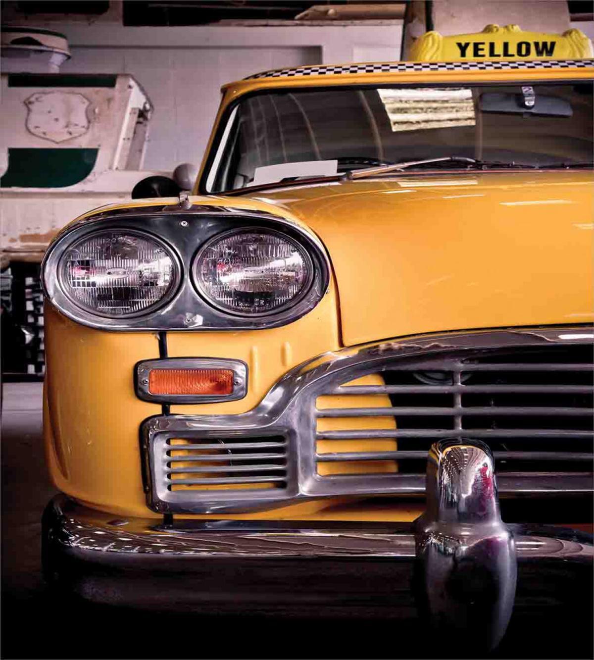 Antique Yellow Taxi — Pattern