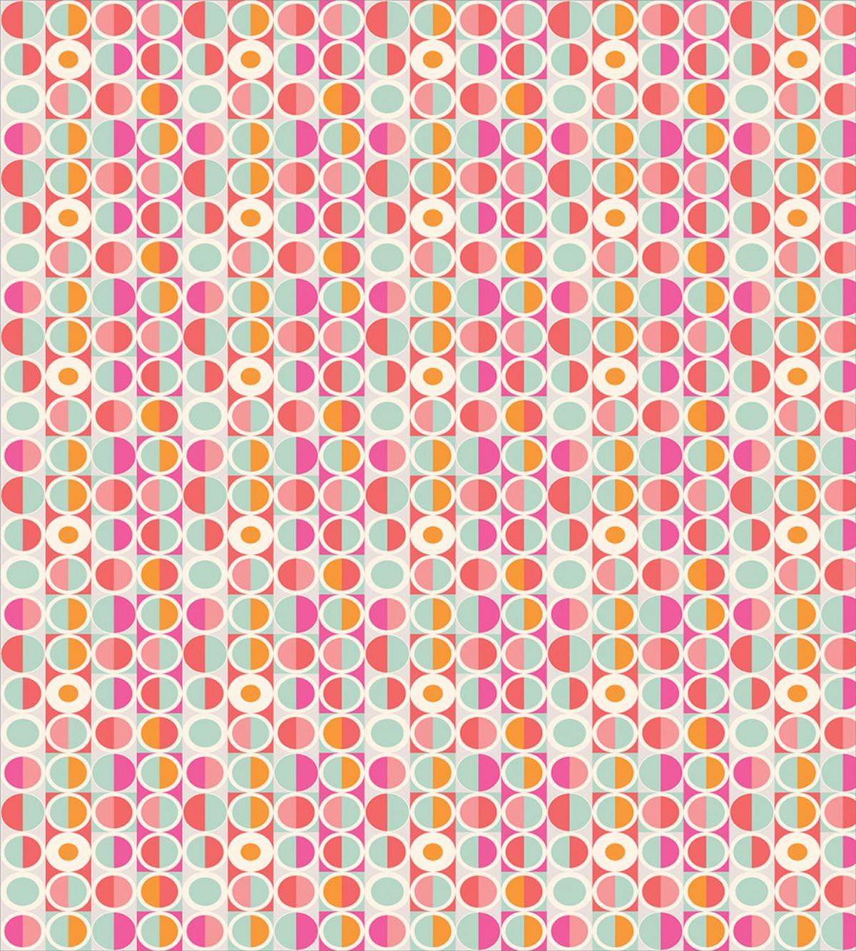 Funky Colorful Circles — Pattern