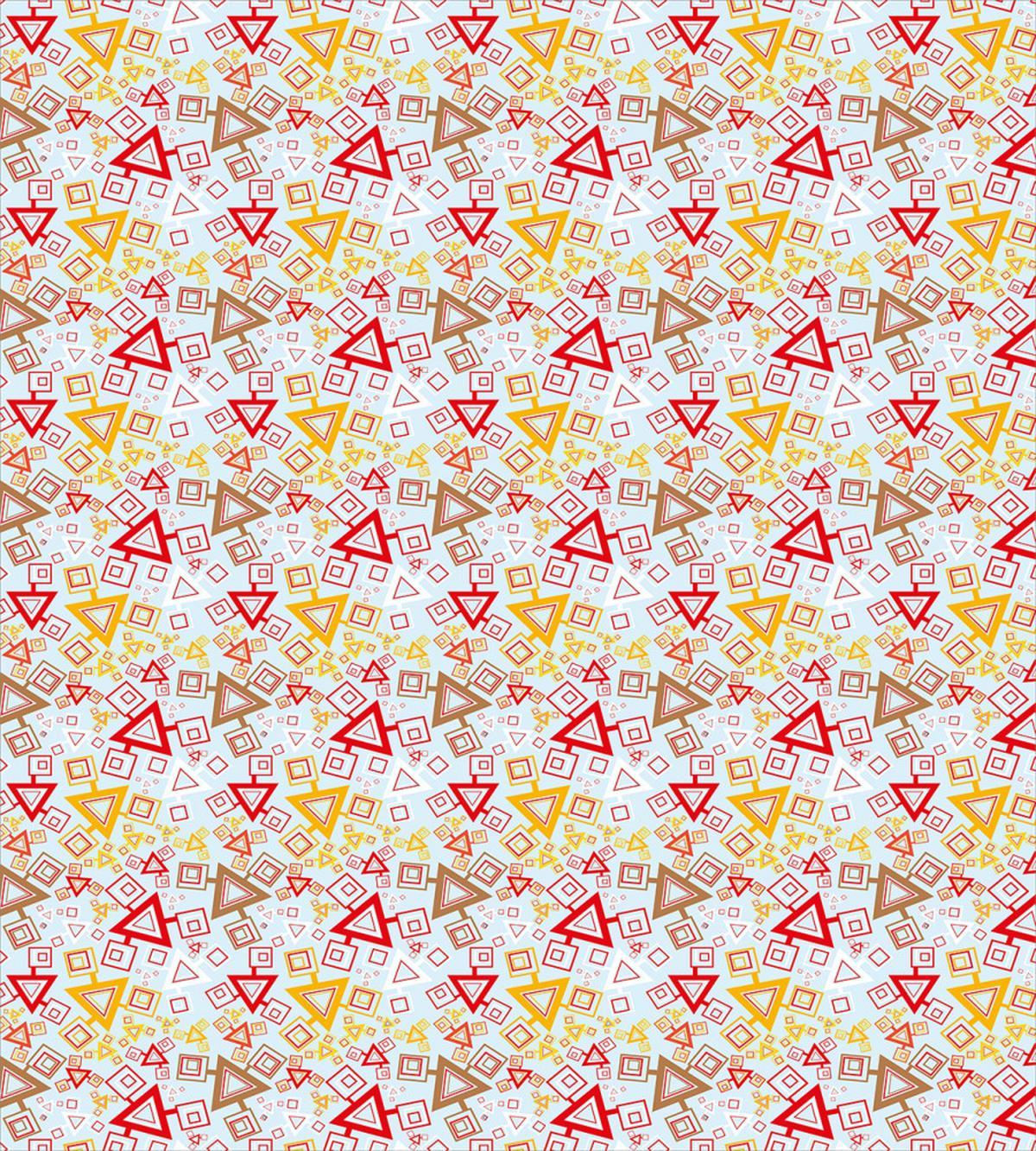 Vivid Square Triangle — Pattern