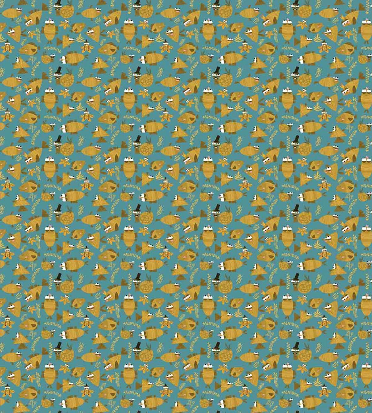 Snail Cartoon — Pattern