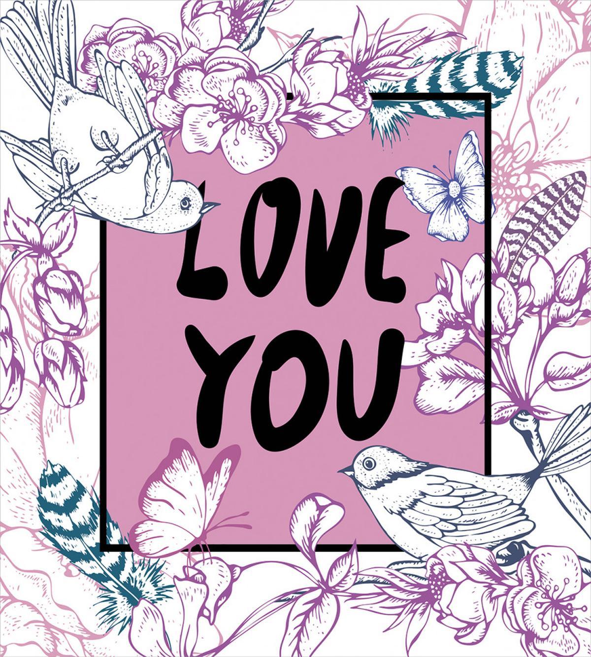 Vintage Floral Nature — Pattern