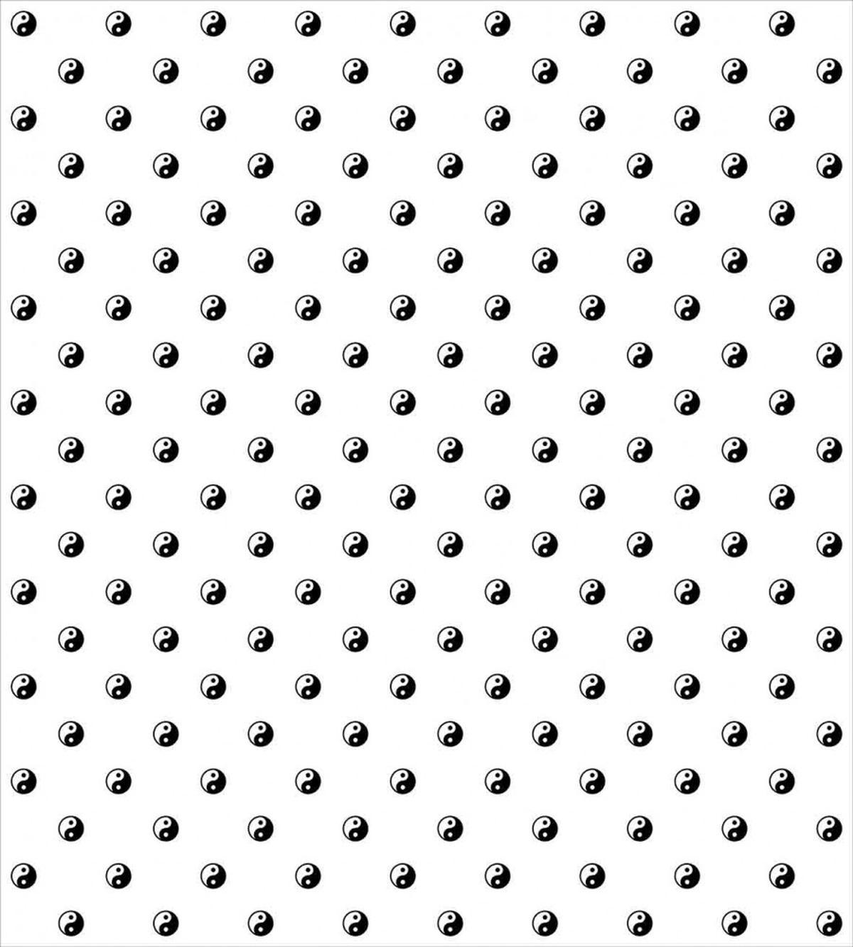 Polka Dots Yin Yang — Pattern