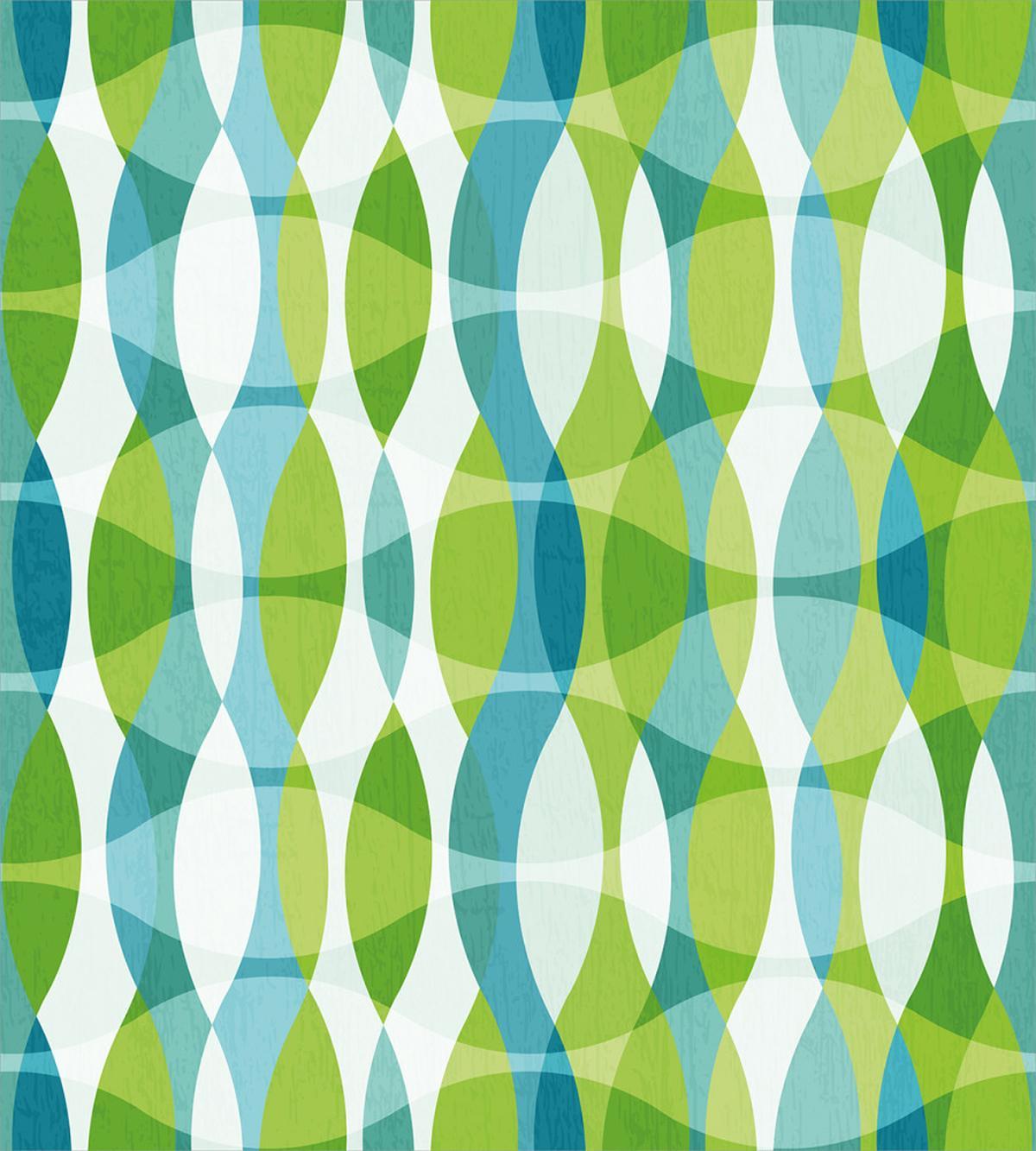 Geometric Oval Shapes — Pattern