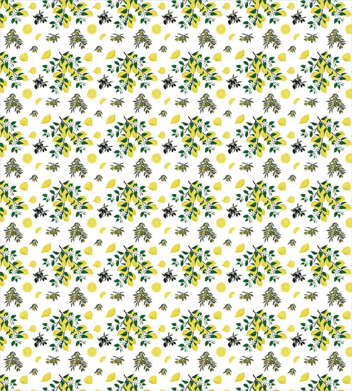 Olives and Lemons Growing — Pattern