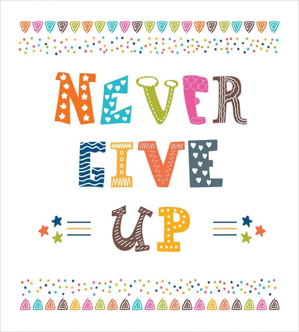Never Give — Pattern