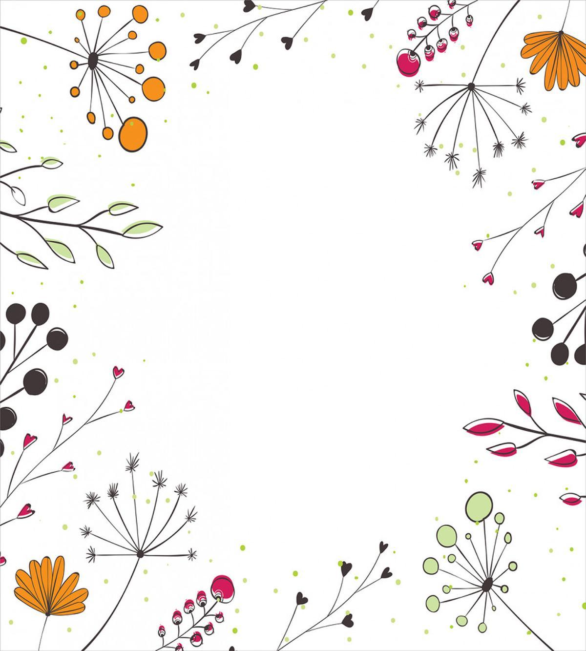 Geometric Flowers Floral — Pattern