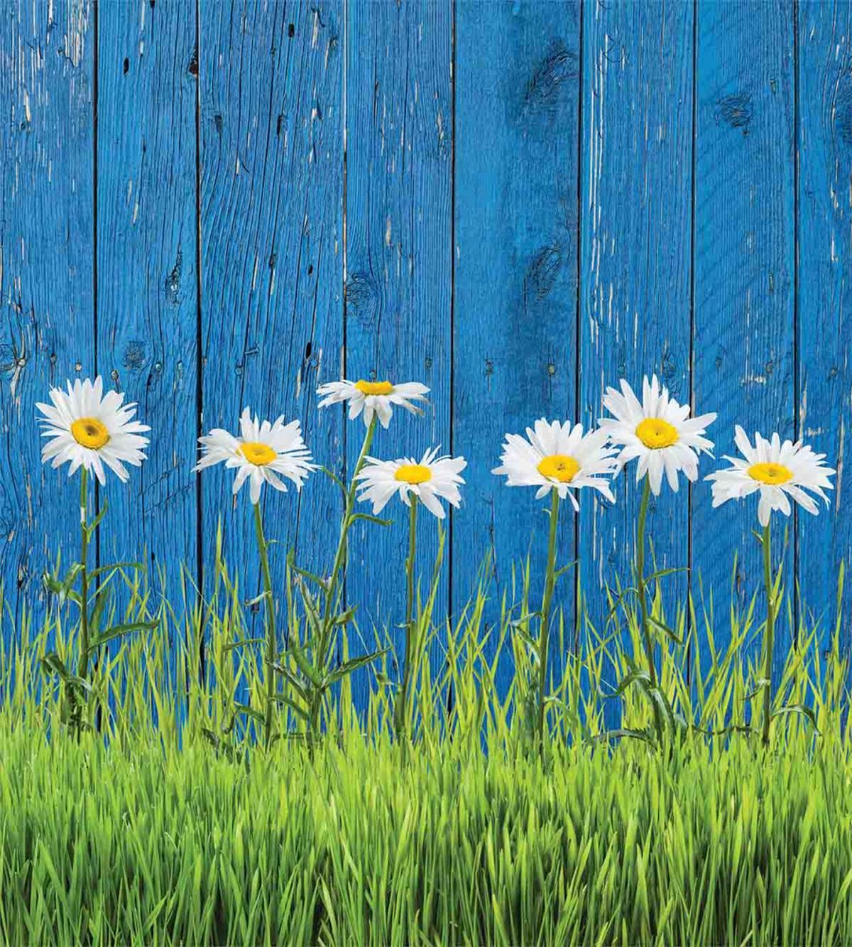 Spring Grass and Daisy — Pattern