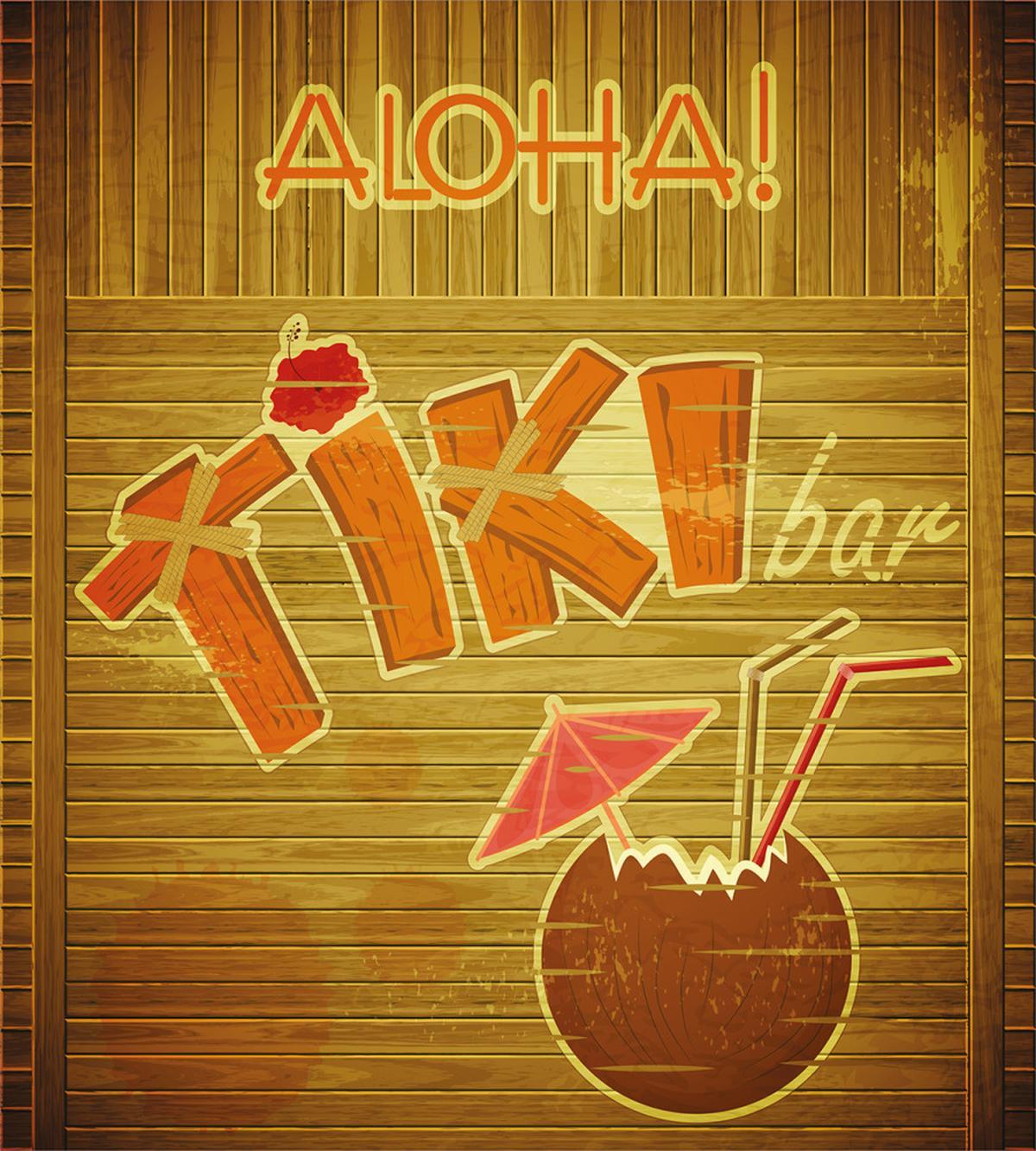Wood Plank Aloha — Pattern