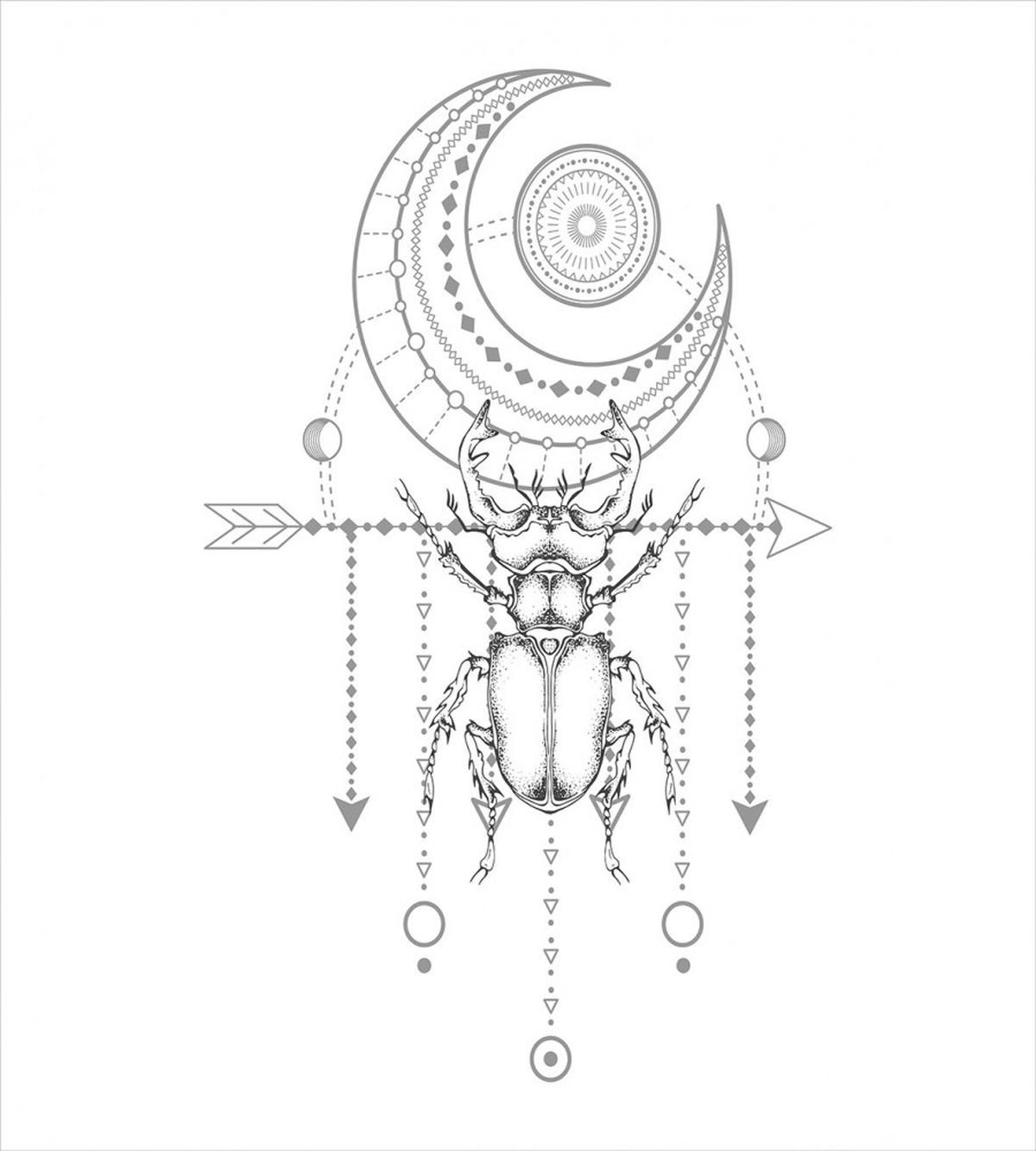 Beetle Art — Pattern