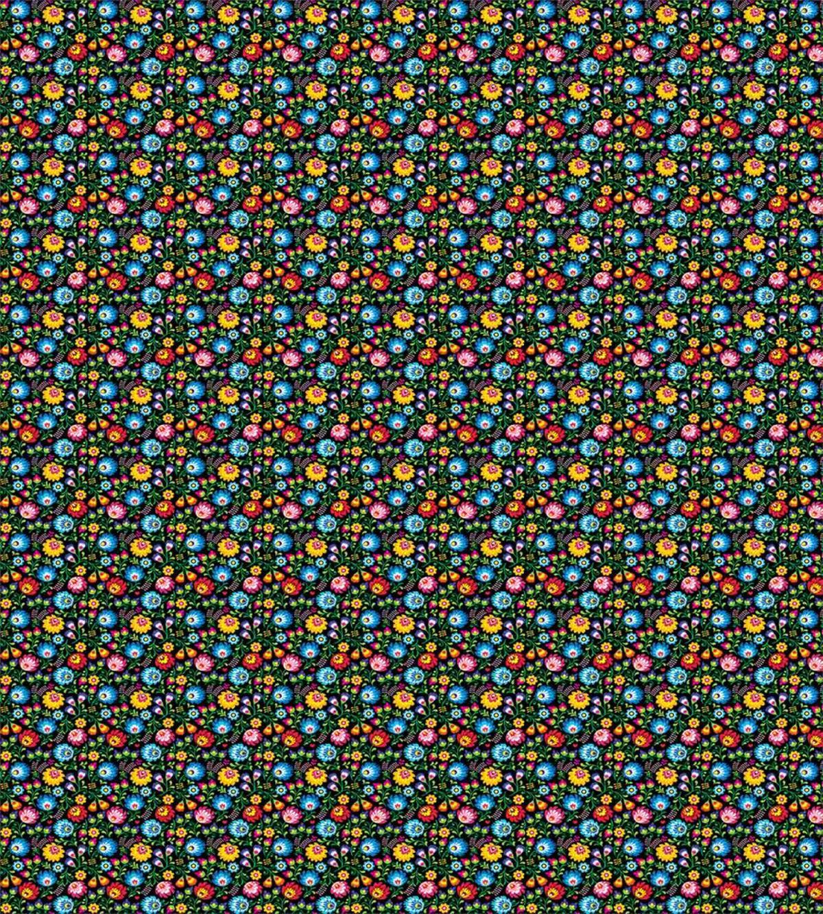 Colorful Blooming Petals — Pattern