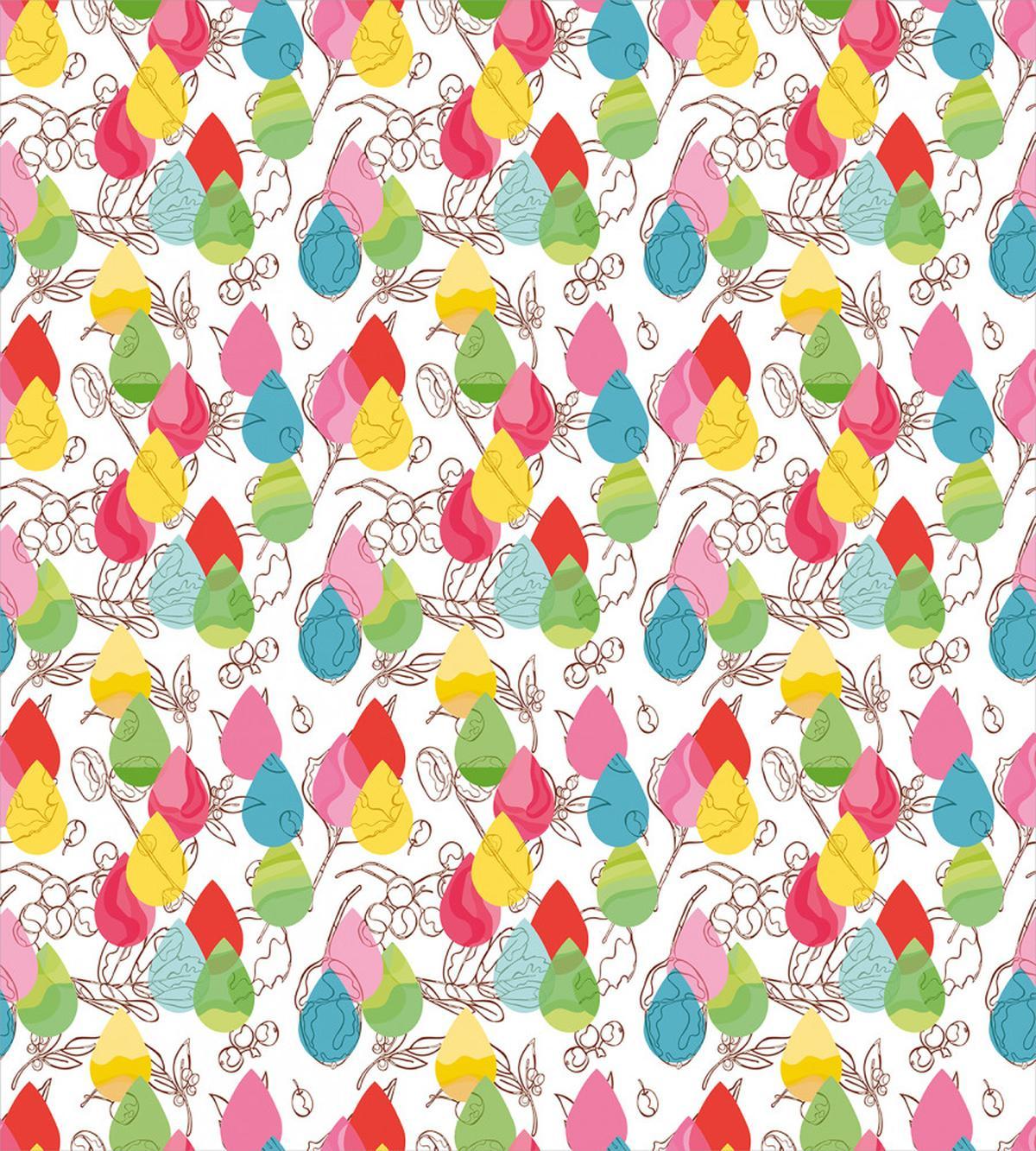 Ombre Abstract Raindrop — Pattern